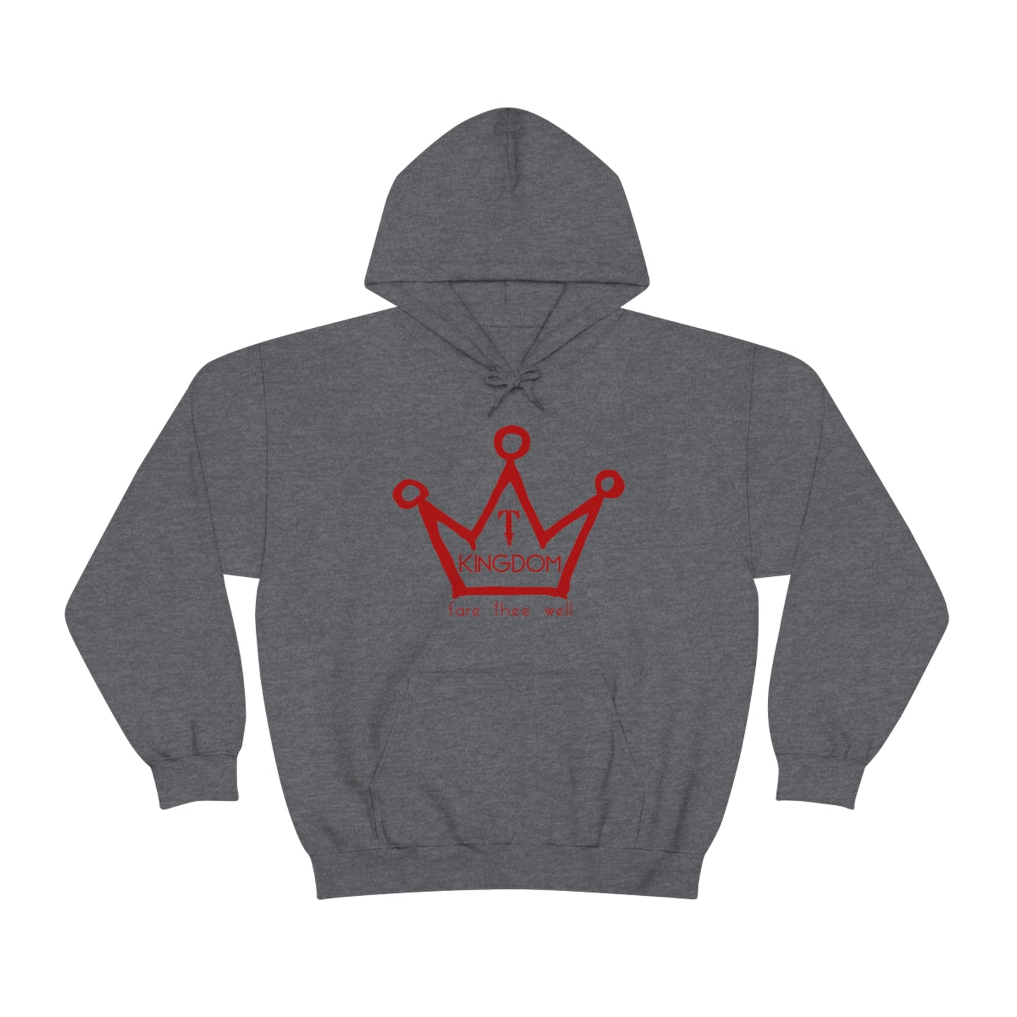 T-Kingdom Adult Hoodie Red Ink - Unisex Heavy Blend™ Hooded Sweatshirt