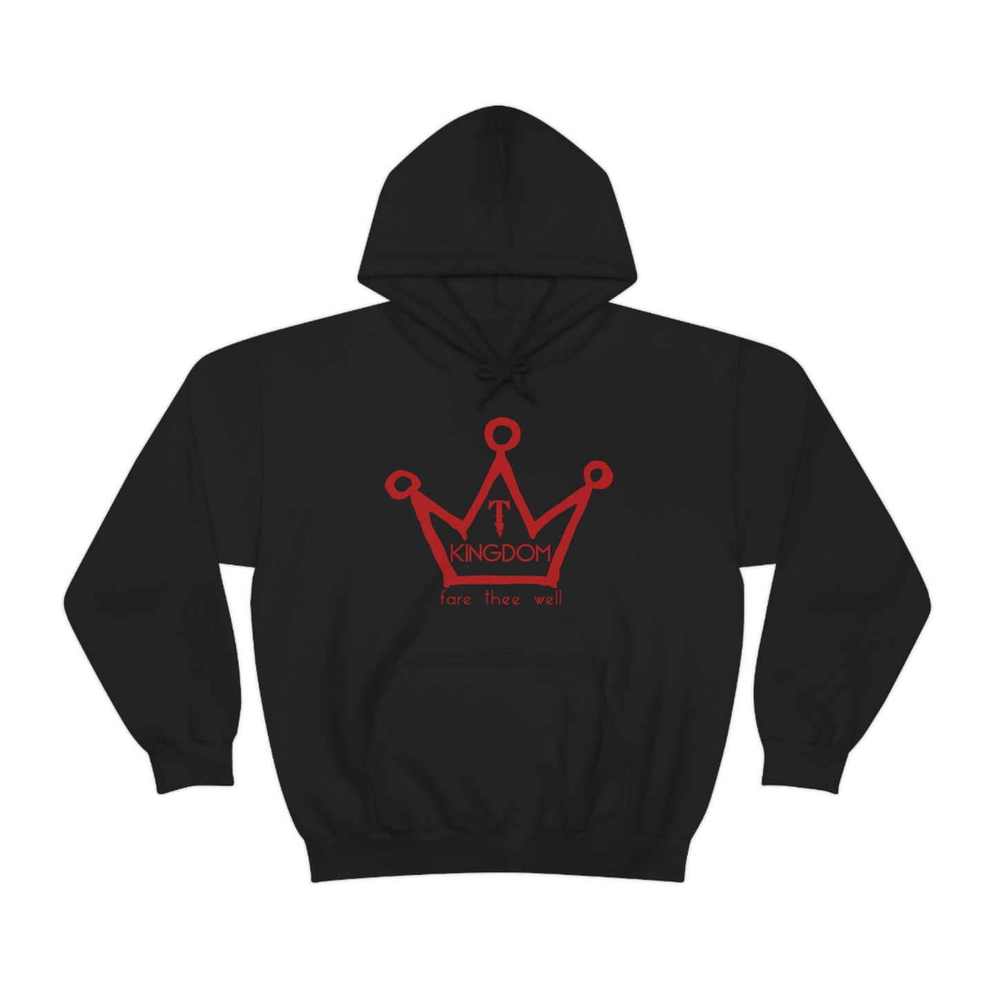 T-Kingdom Adult Hoodie Red Ink - Unisex Heavy Blend™ Hooded Sweatshirt