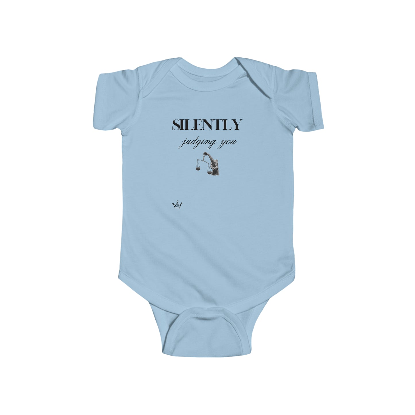 Silently Judging You Toddler/Infant Bodysuit Fine Jersey