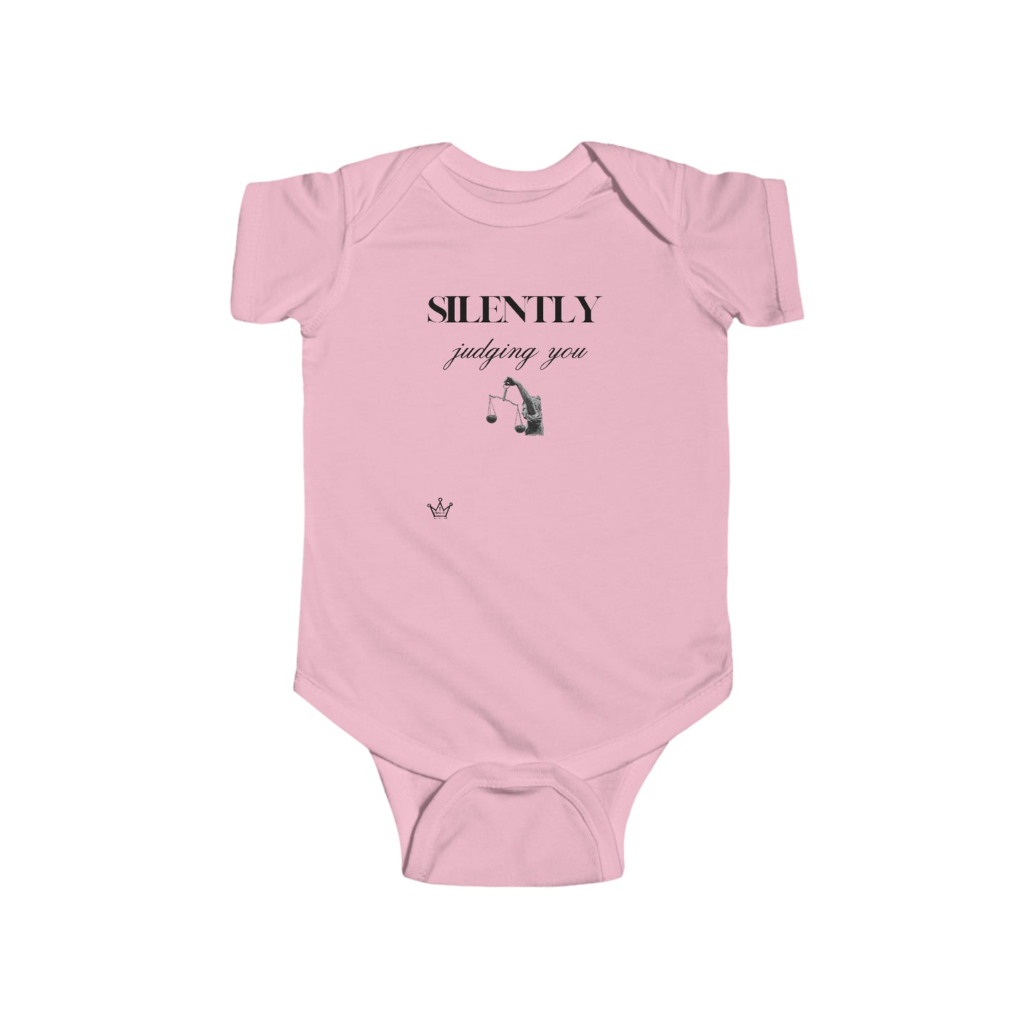 Silently Judging You Toddler/Infant Bodysuit Fine Jersey