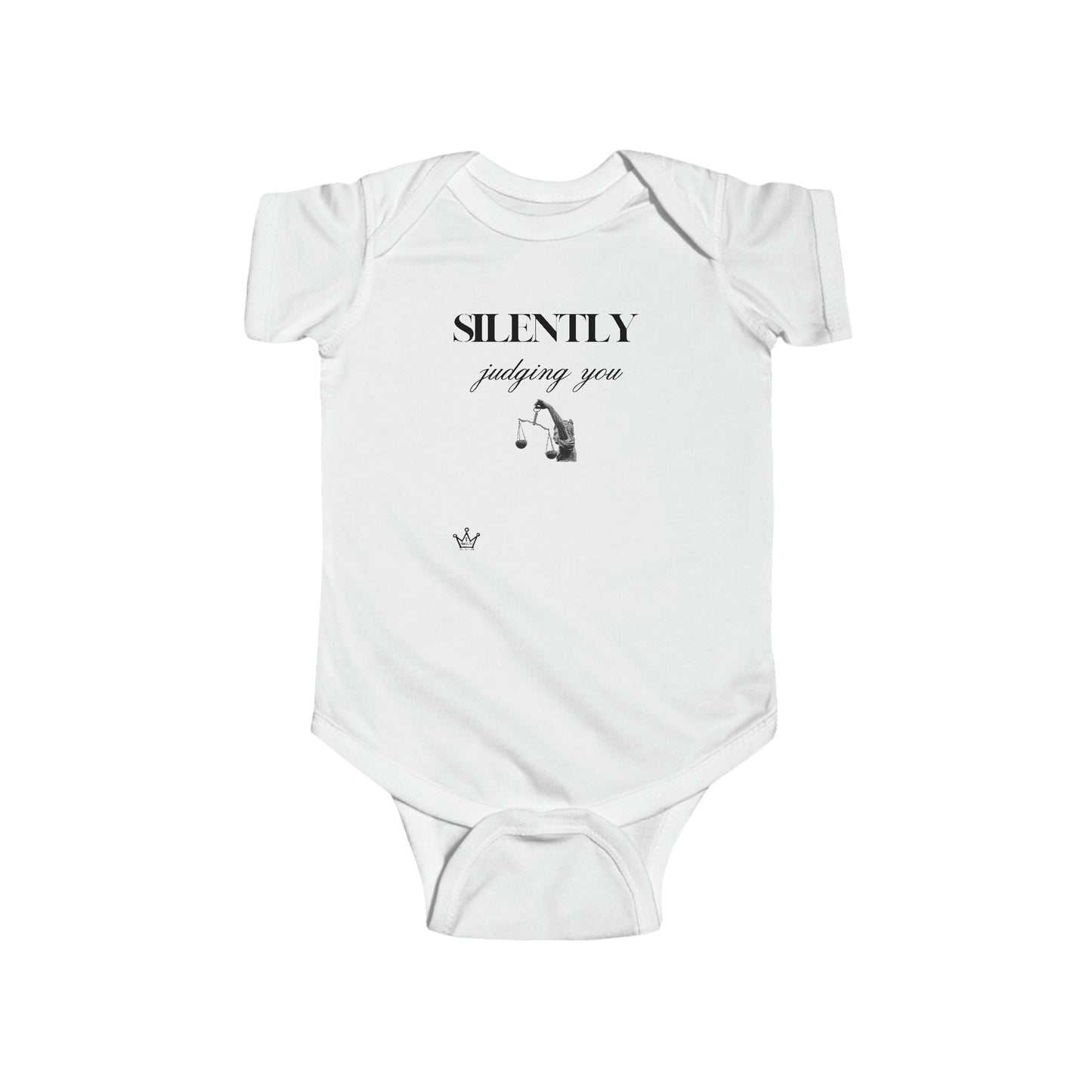 Silently Judging You Toddler/Infant Bodysuit Fine Jersey