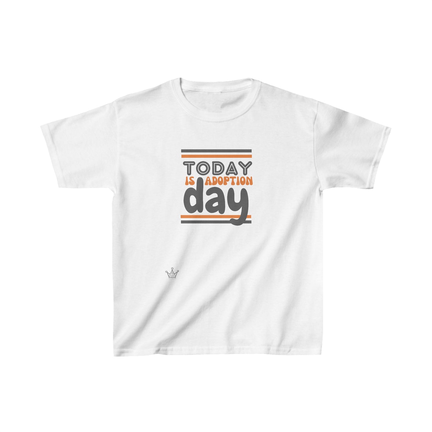 Today is Adoption Day Kids T-Shirt Heavy Cotton™ Tee