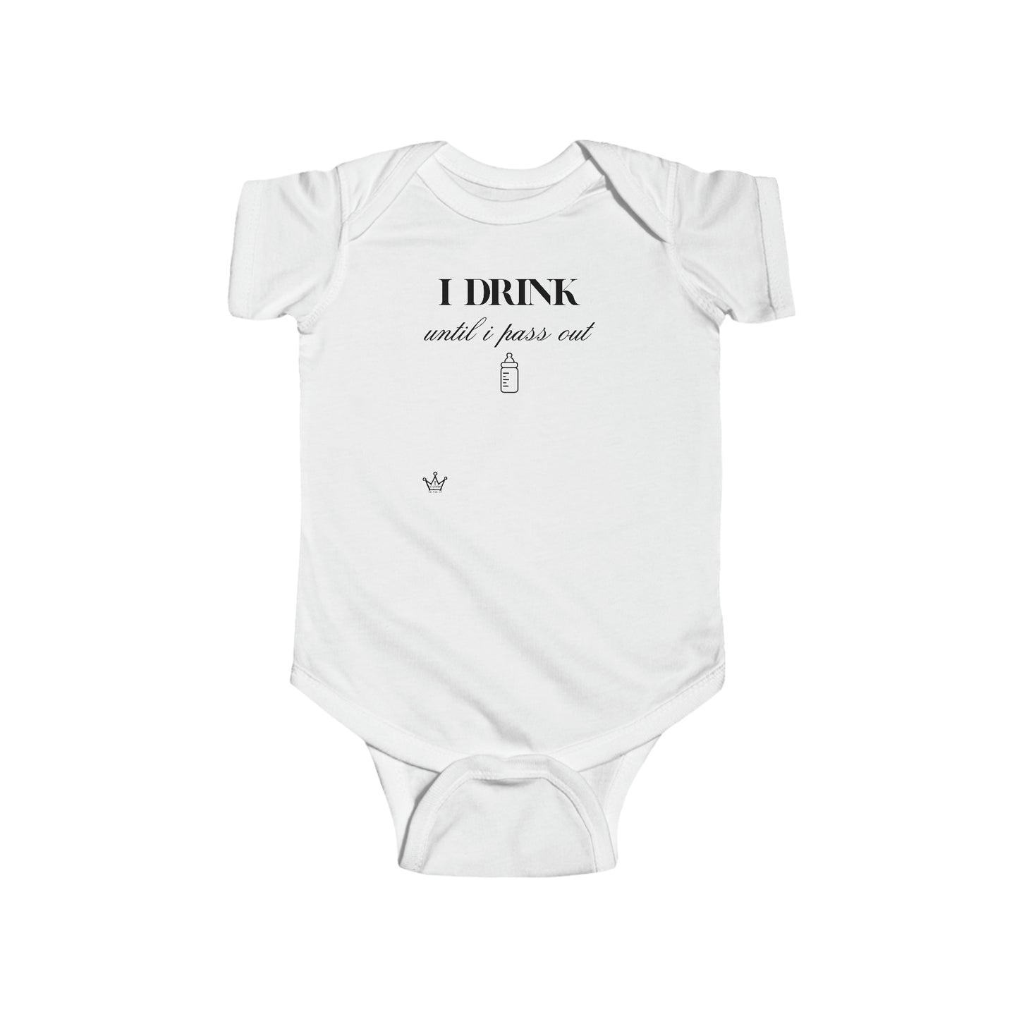 I Drink Until I Pass Out Toddler/Infant Bodysuit Fine Jersey