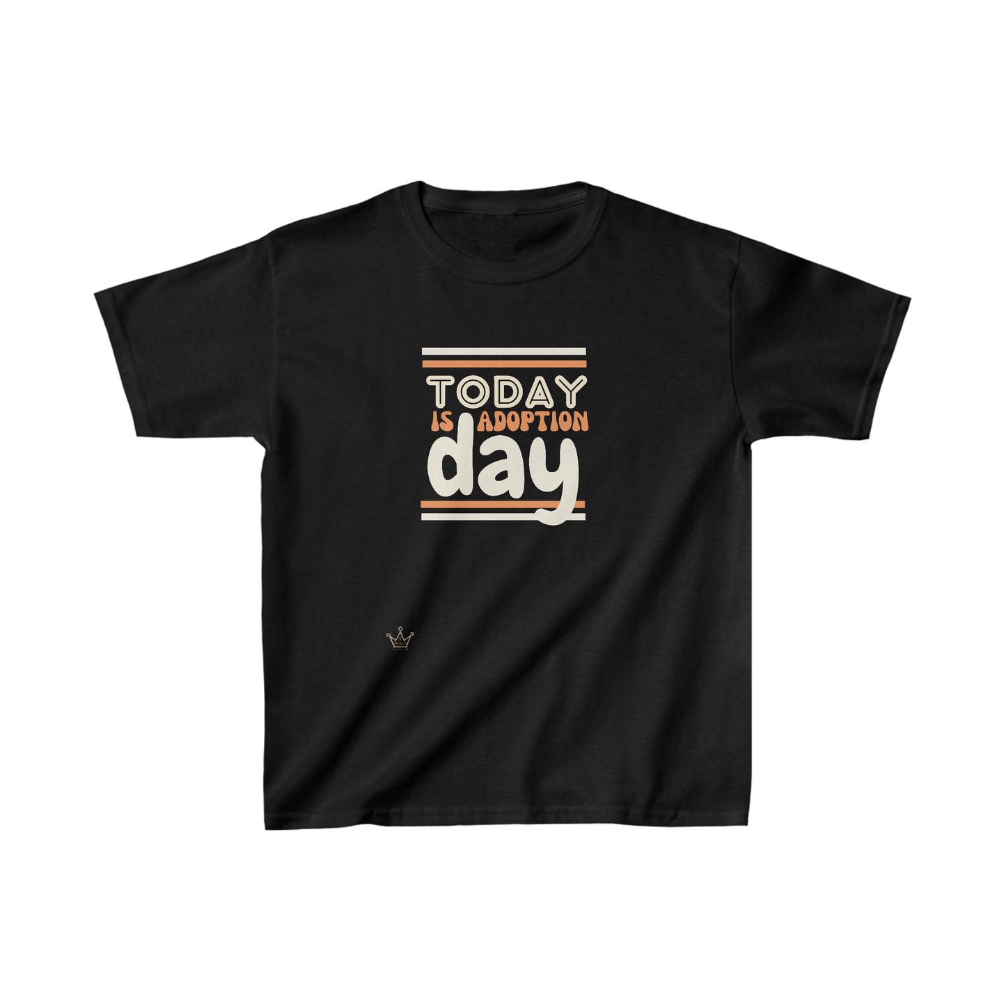 Today is Adoption Day Kids T-Shirt Heavy Cotton™ Tee