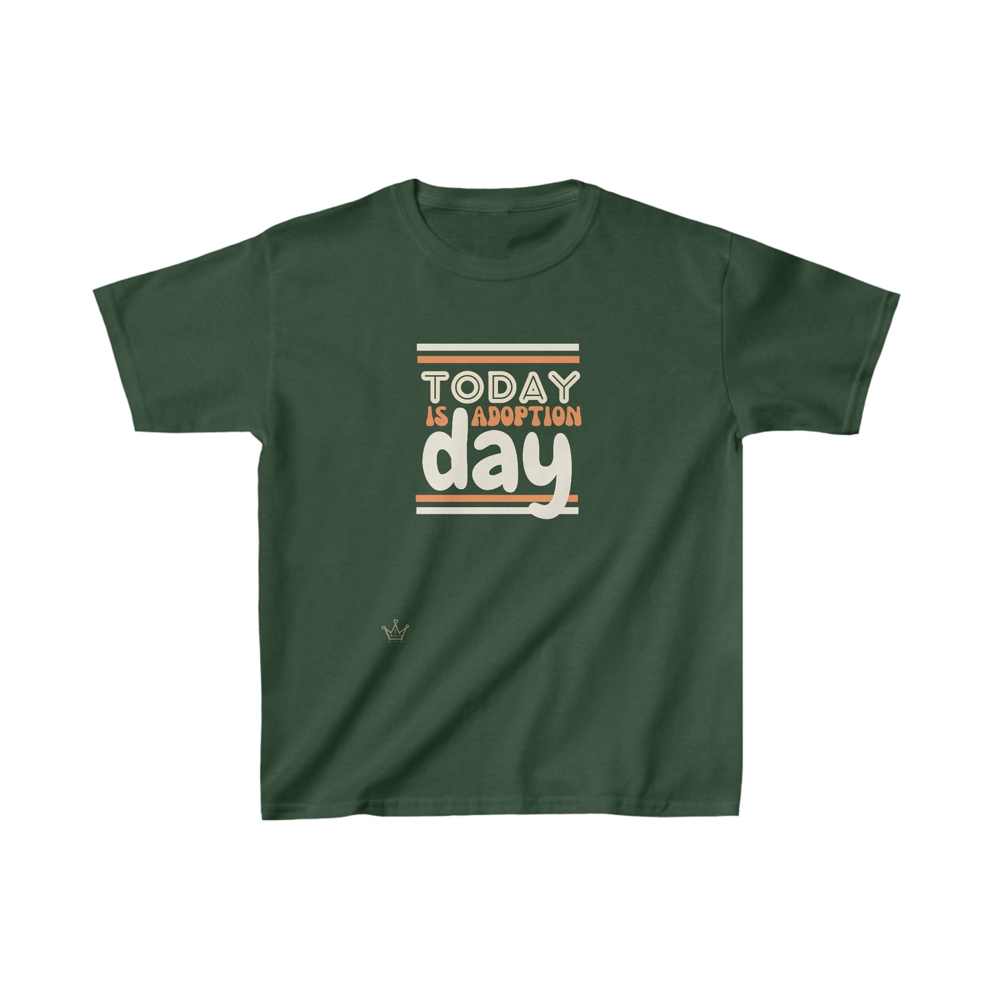 Today is Adoption Day Kids T-Shirt Heavy Cotton™ Tee