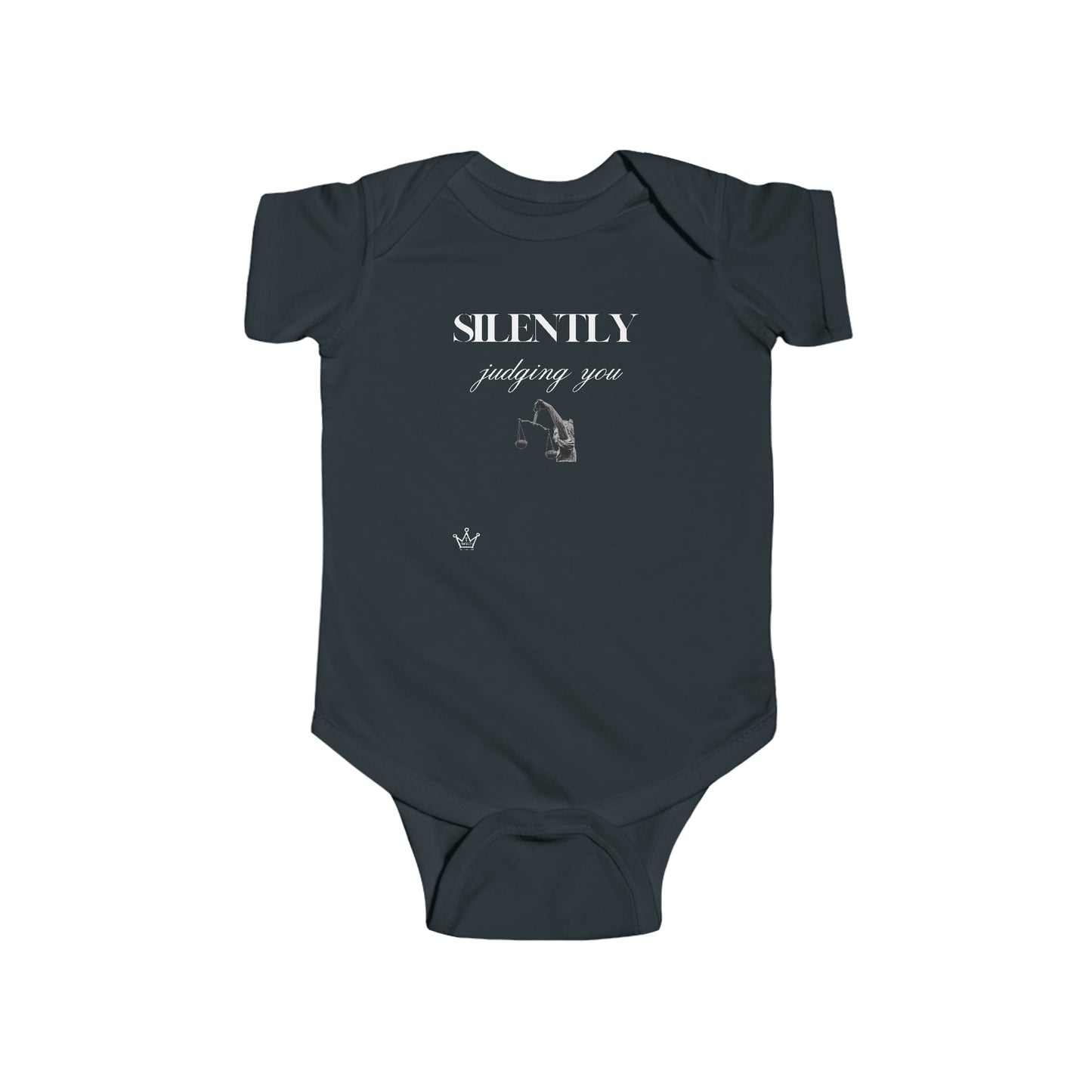 Silently Judging You Toddler/Infant Bodysuit Fine Jersey