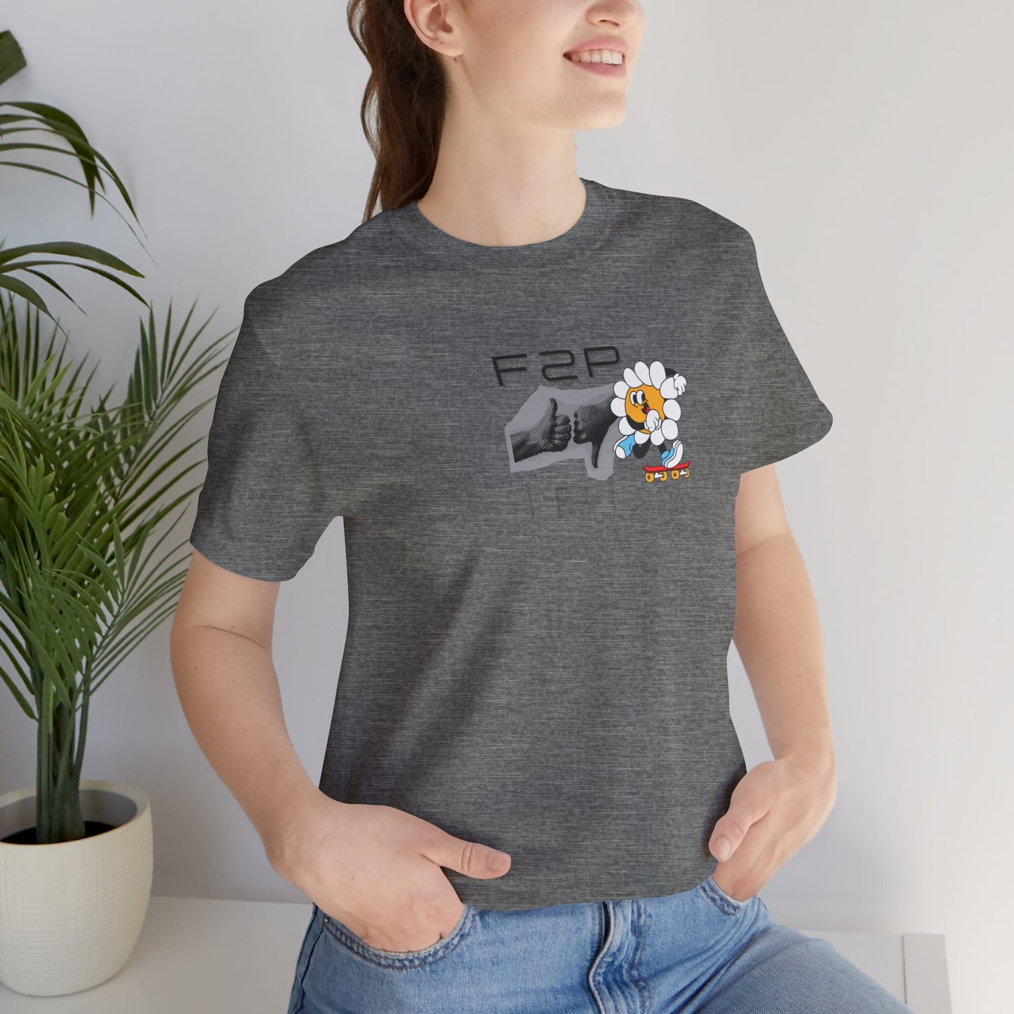 F2P IRL Adult T-Shirt Unisex Jersey Short Sleeve Tee