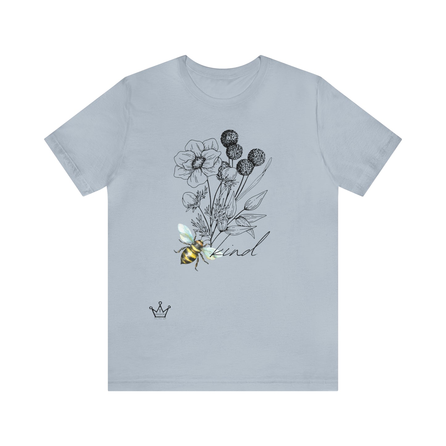 Bee Kind Adult T-Shirt Unisex Jersey Short Sleeve Tee