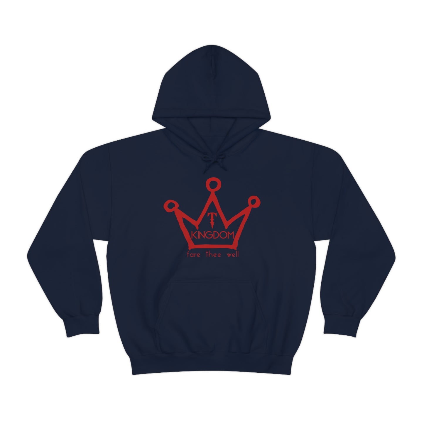 T-Kingdom Adult Hoodie Red Ink - Unisex Heavy Blend™ Hooded Sweatshirt