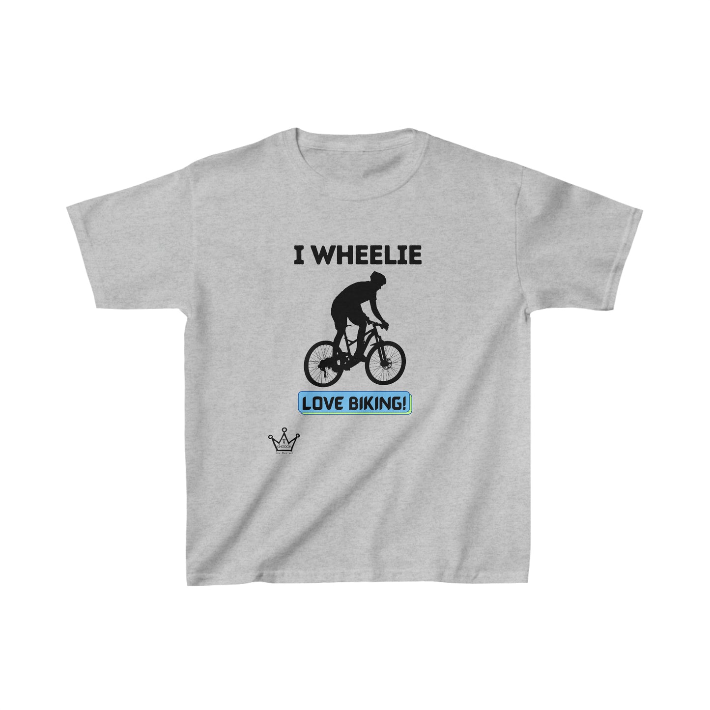 I Wheelie Love Biking Kids T-Shirt Heavy Cotton™ Tee