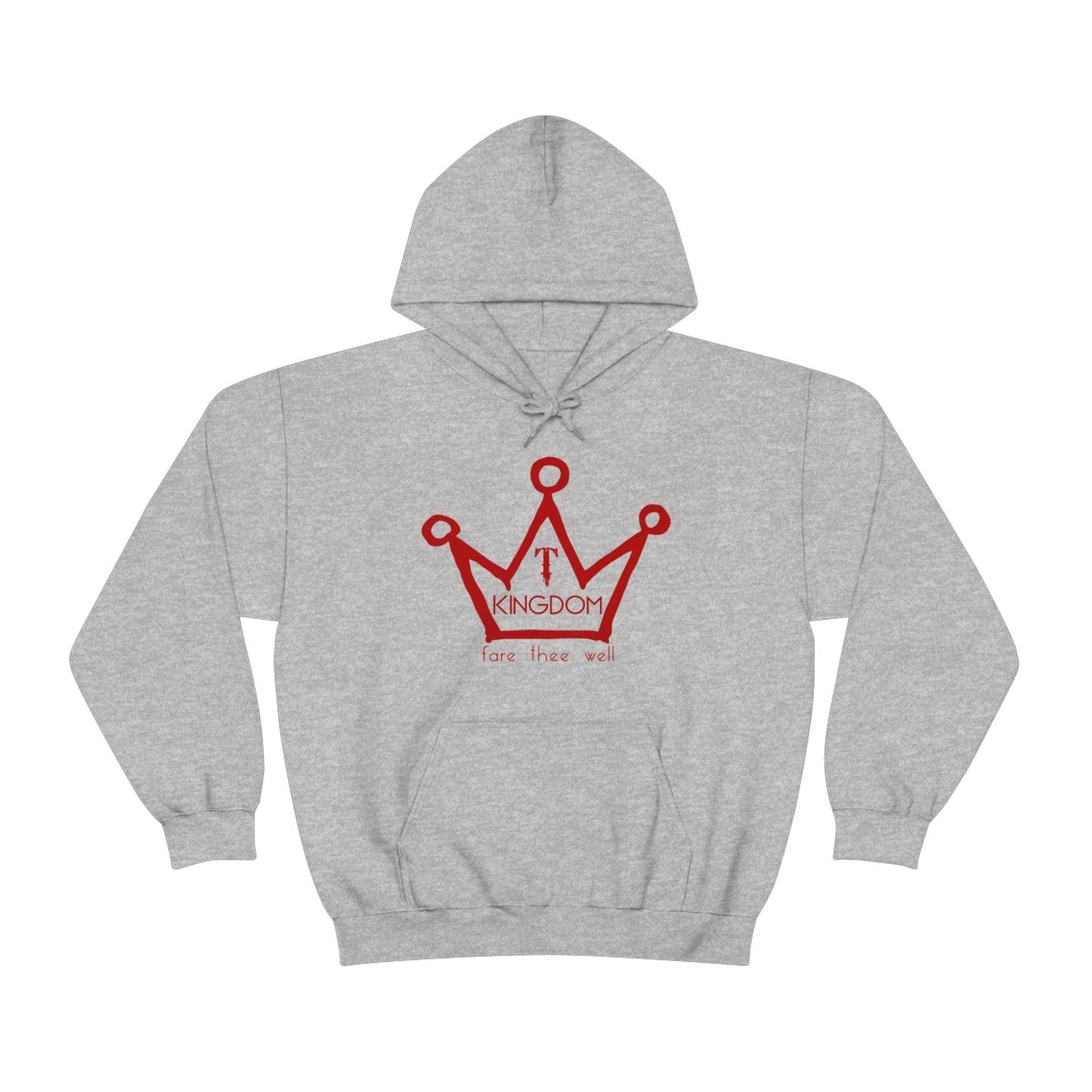 T-Kingdom Adult Hoodie Red Ink - Unisex Heavy Blend™ Hooded Sweatshirt