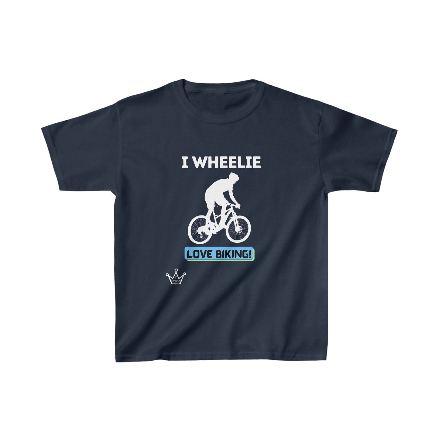 I Wheelie Love Biking Kids T-Shirt Heavy Cotton™ Tee