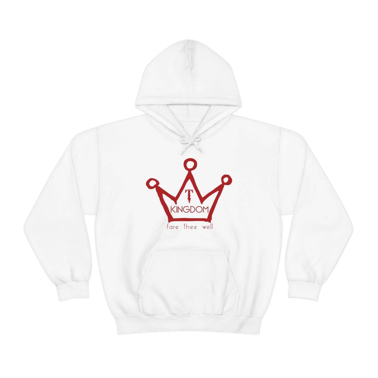 T-Kingdom Adult Hoodie Red Ink - Unisex Heavy Blend™ Hooded Sweatshirt