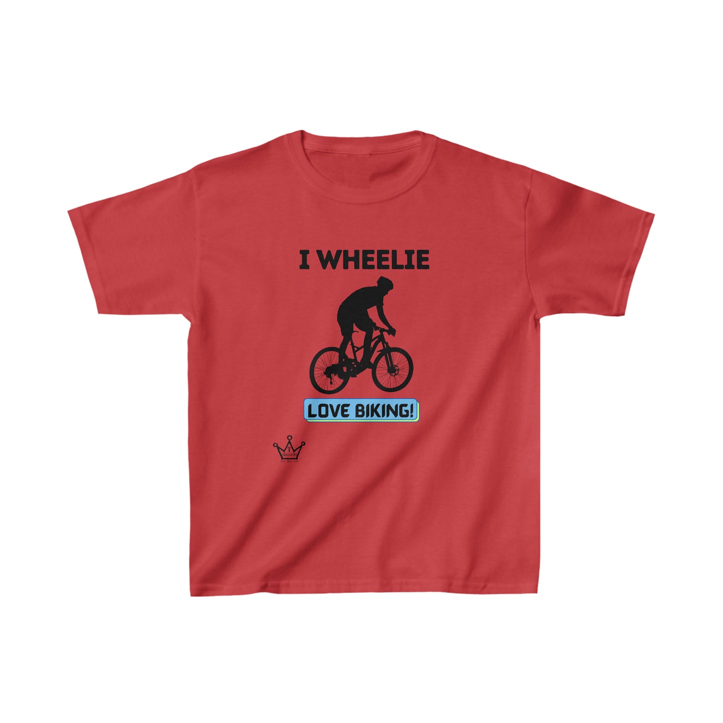 I Wheelie Love Biking Kids T-Shirt Heavy Cotton™ Tee