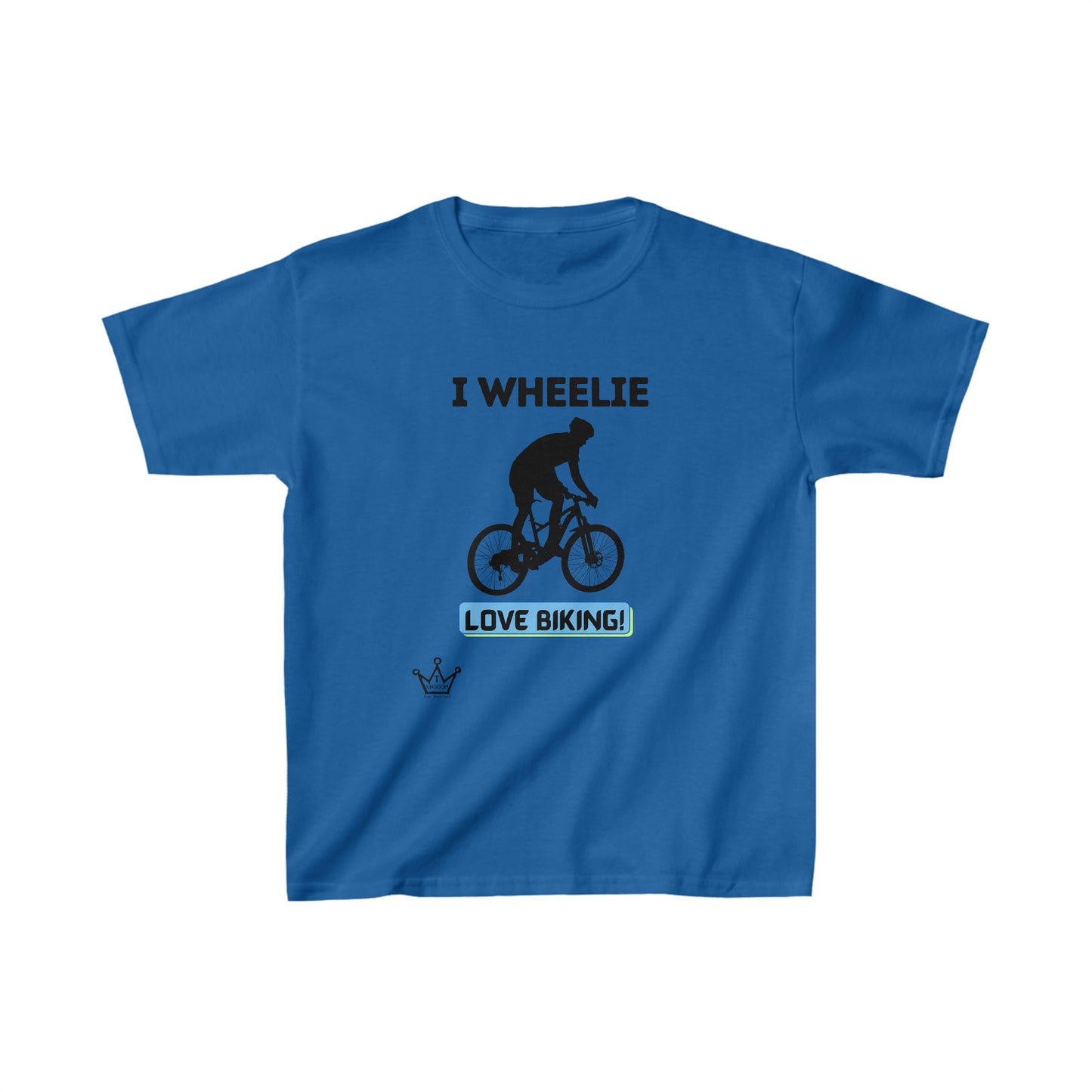 I Wheelie Love Biking Kids T-Shirt Heavy Cotton™ Tee