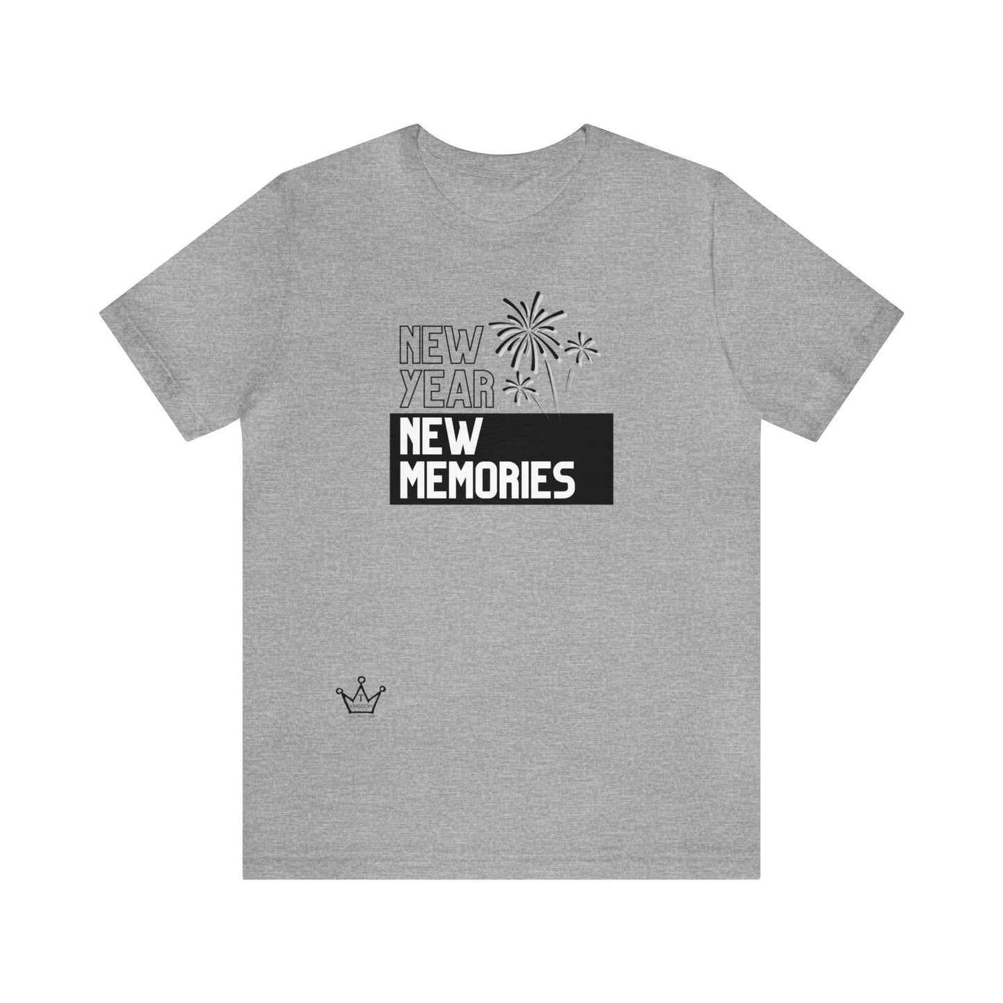 New Year New Memories Adult T-Shirt Unisex Jersey Short Sleeve Tee