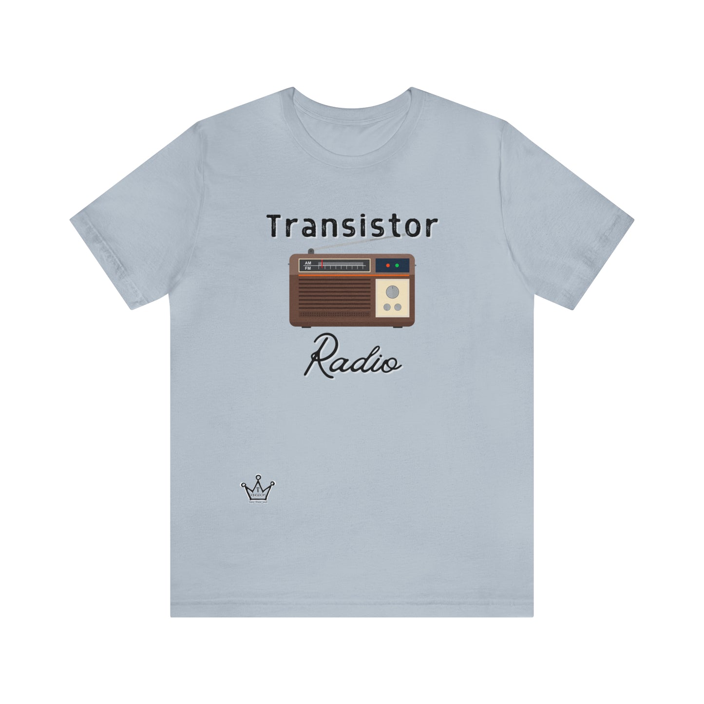 Transistor Radio Retro Adult T-Shirt Unisex Jersey Short Sleeve Tee