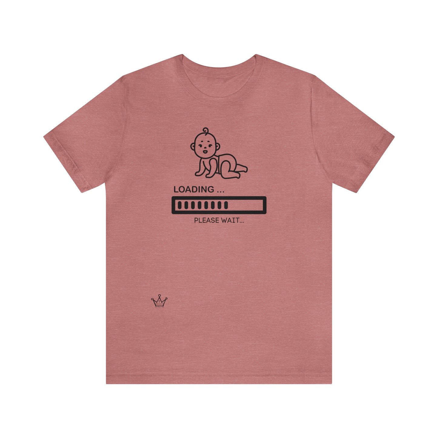 BABY LOADING Adult T-Shirt Unisex Jersey Short Sleeve Tee