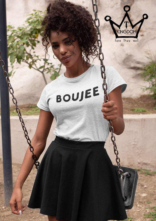 Boujee Adult T-Shirt Unisex Jersey Short Sleeve Tee