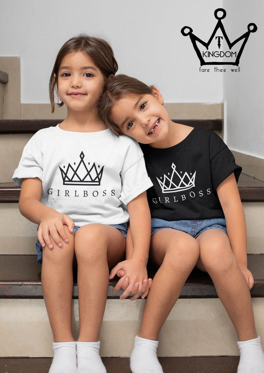 Girl Boss Kids T-Shirt Heavy Cotton™ Tee