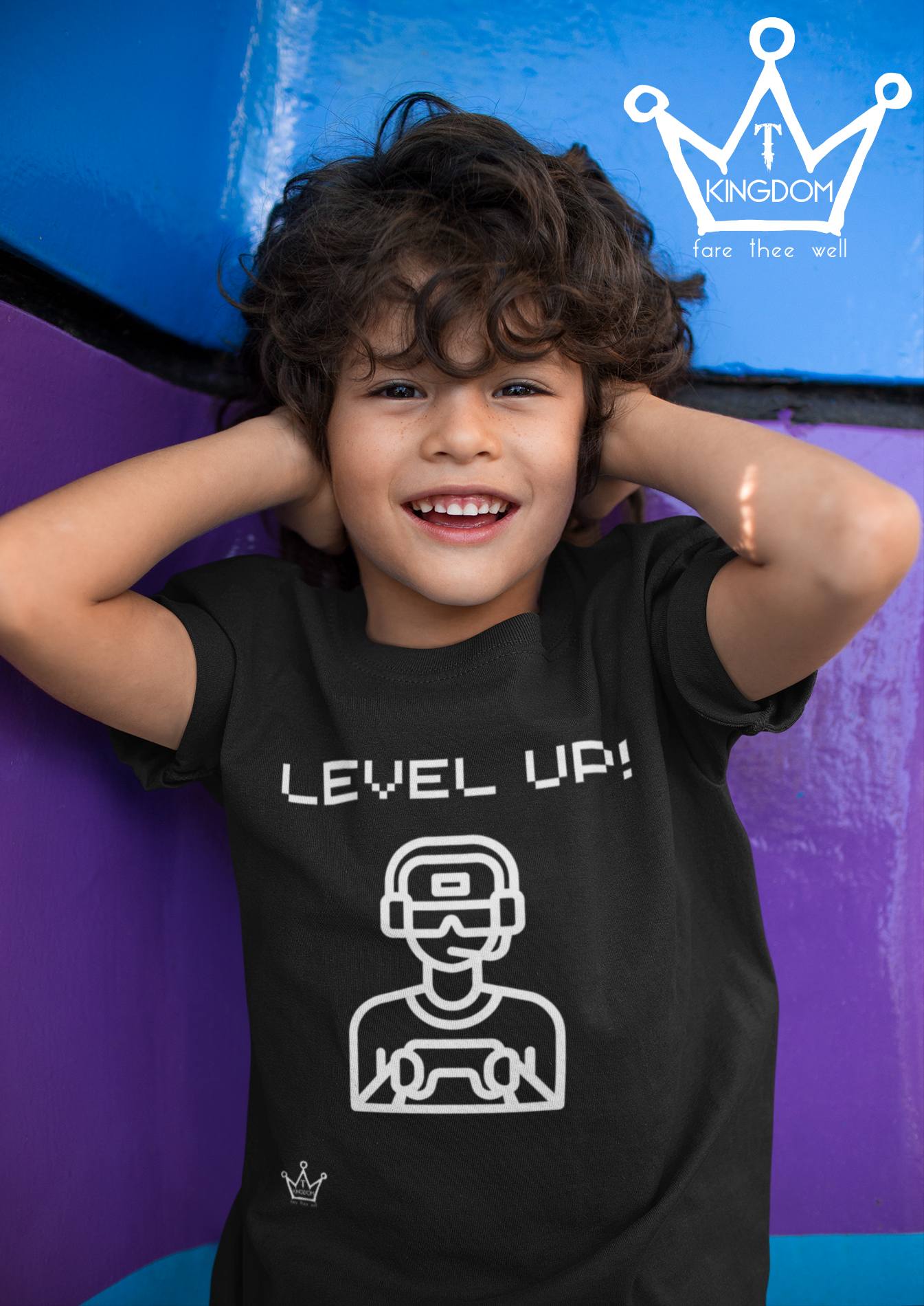 Level Up Kids T-Shirt Heavy Cotton™ Tee