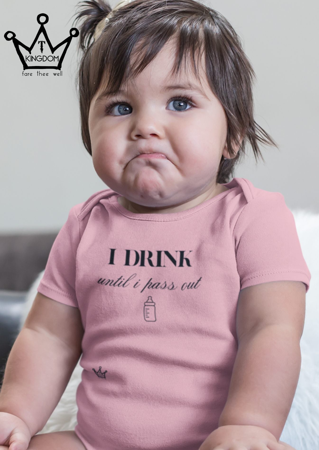 I Drink Until I Pass Out Toddler/Infant Bodysuit Fine Jersey