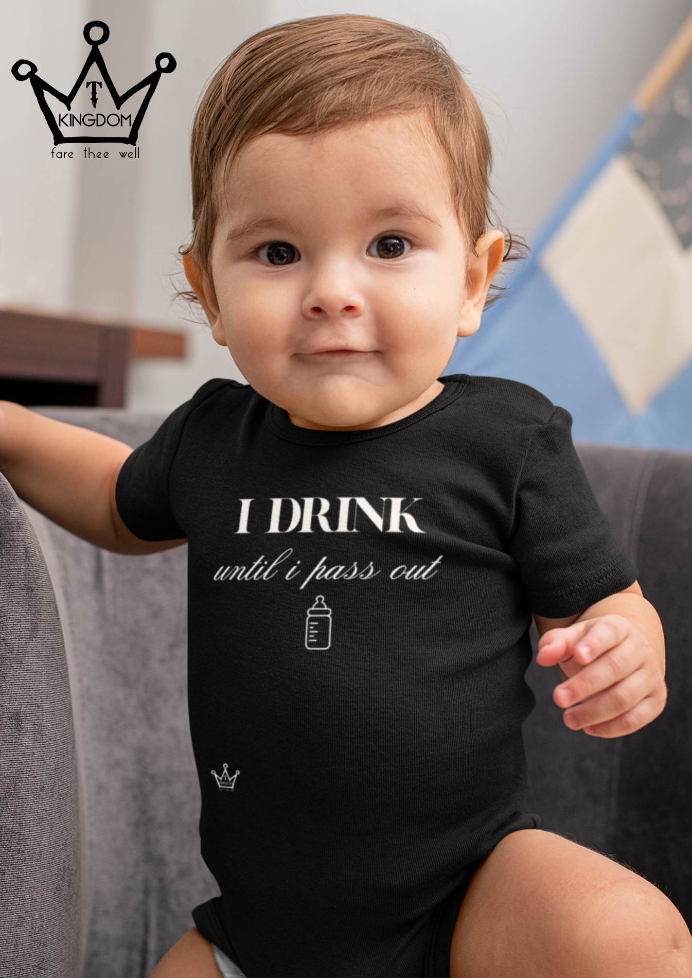 I Drink Until I Pass Out Toddler/Infant Bodysuit Fine Jersey