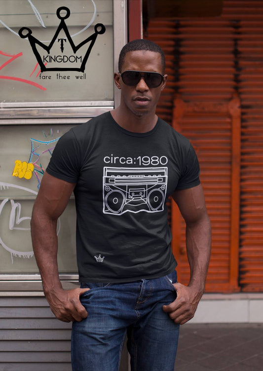 circa 1980 ll Adult T-Shirt Unisex Jersey Short Sleeve Tee