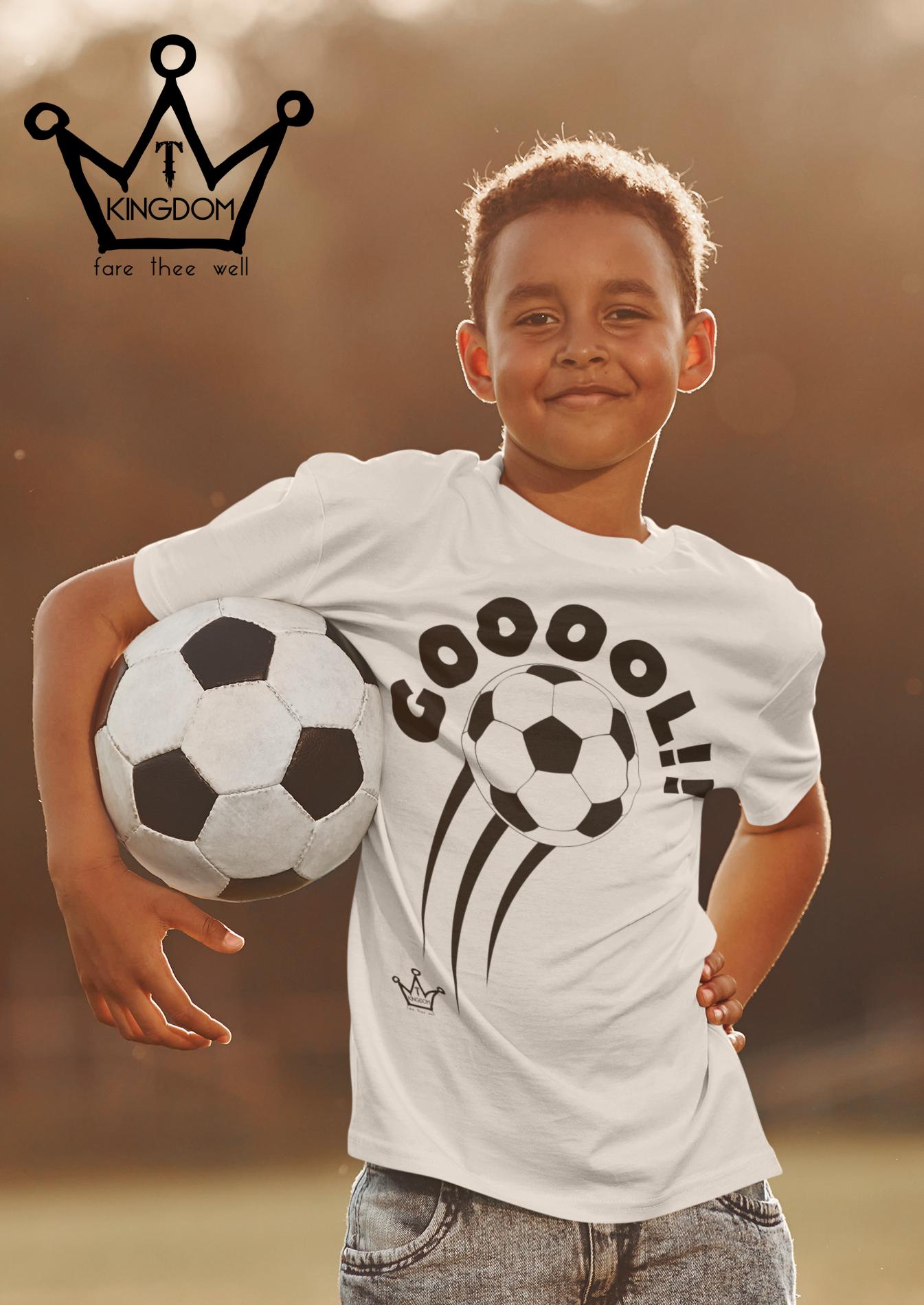 Gooool Soccer Kids T-Shirt Heavy Cotton™ Tee