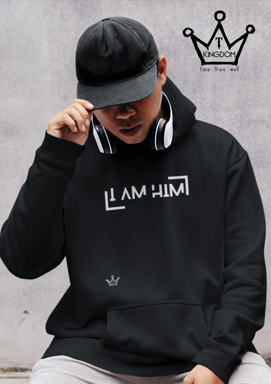 I AM HIM Adult Hoodie Unisex Heavy Blend™ Hooded Sweatshirt