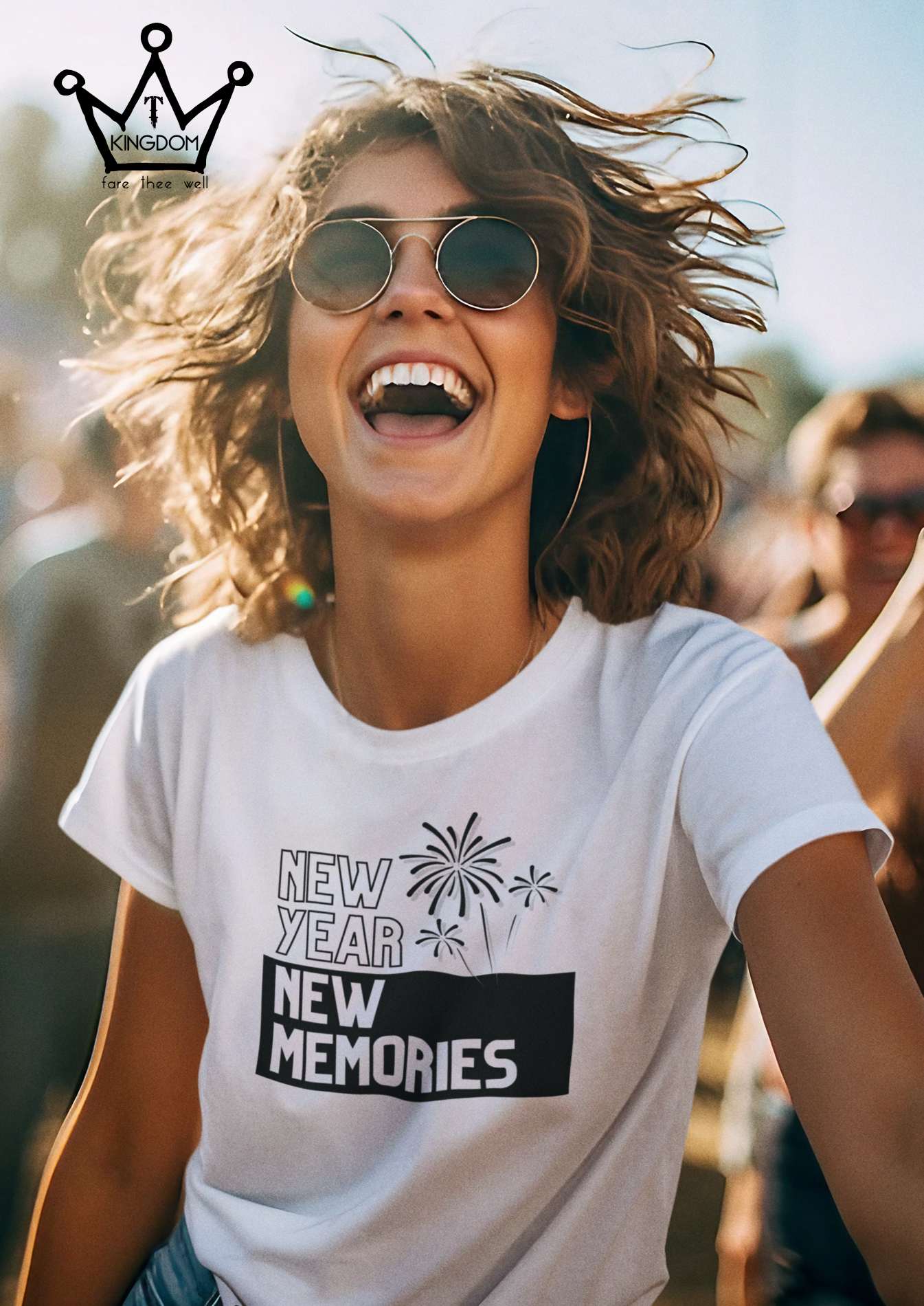 New Year New Memories Adult T-Shirt Unisex Jersey Short Sleeve Tee