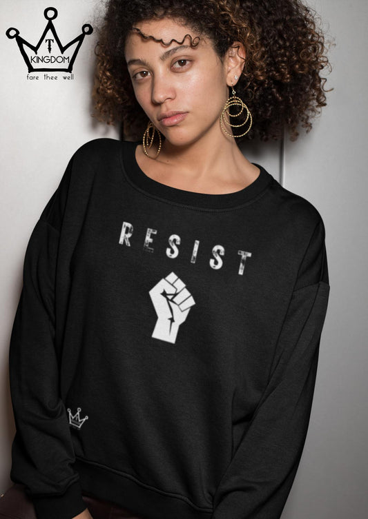 Resist Fist Adult Sweatshirt Unisex Heavy Blend™ Crewneck