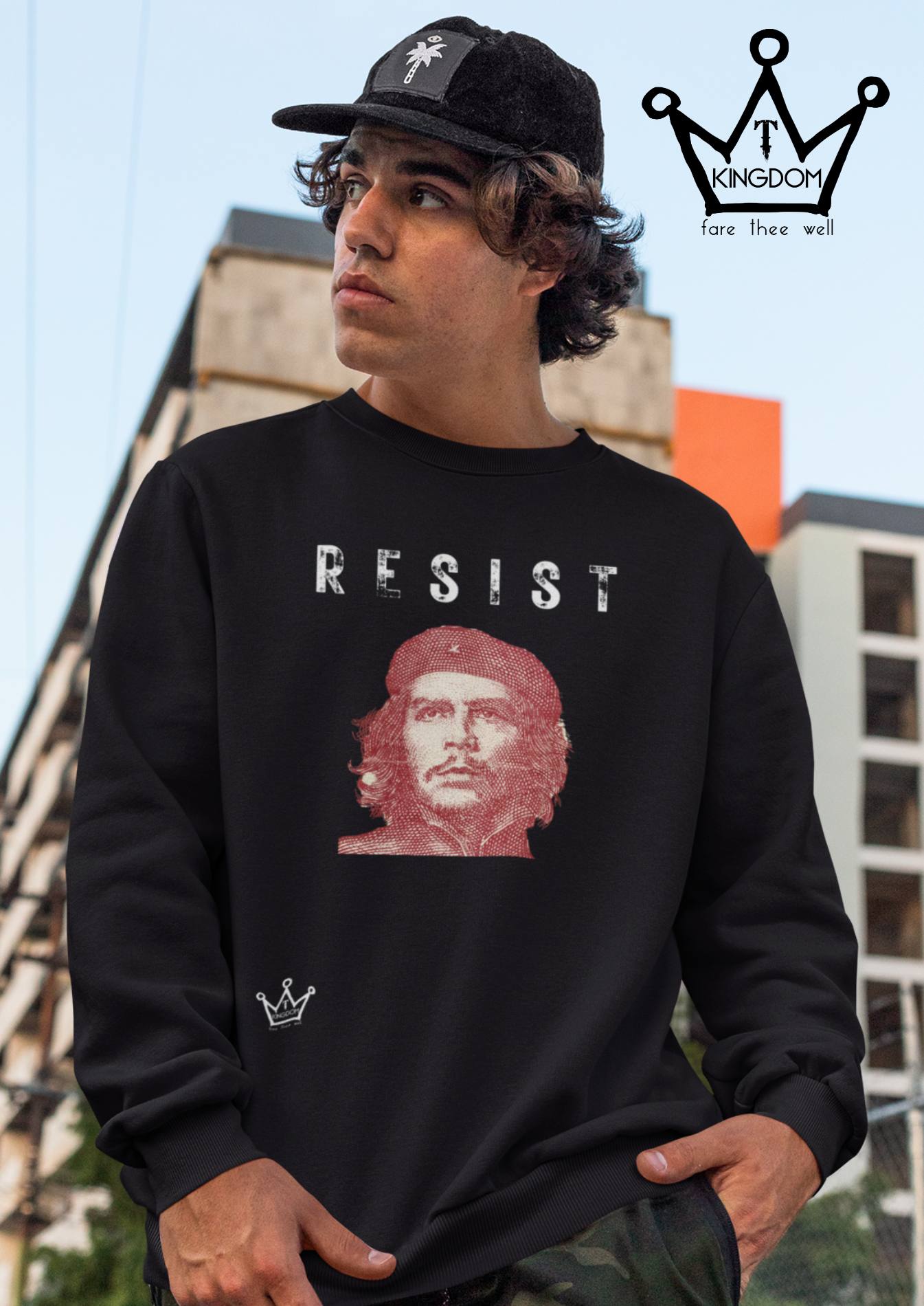 Resist Che Guevara Adult Sweatshirt Unisex Heavy Blend™ Crewneck