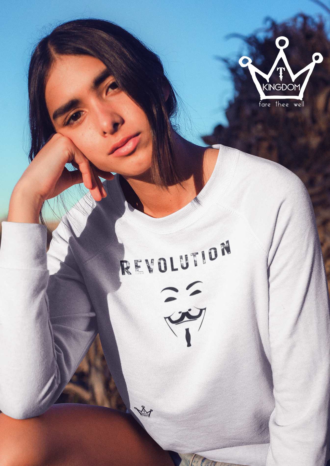 Revolution Anonymous Adult Sweatshirt Unisex Heavy Blend™ Crewneck