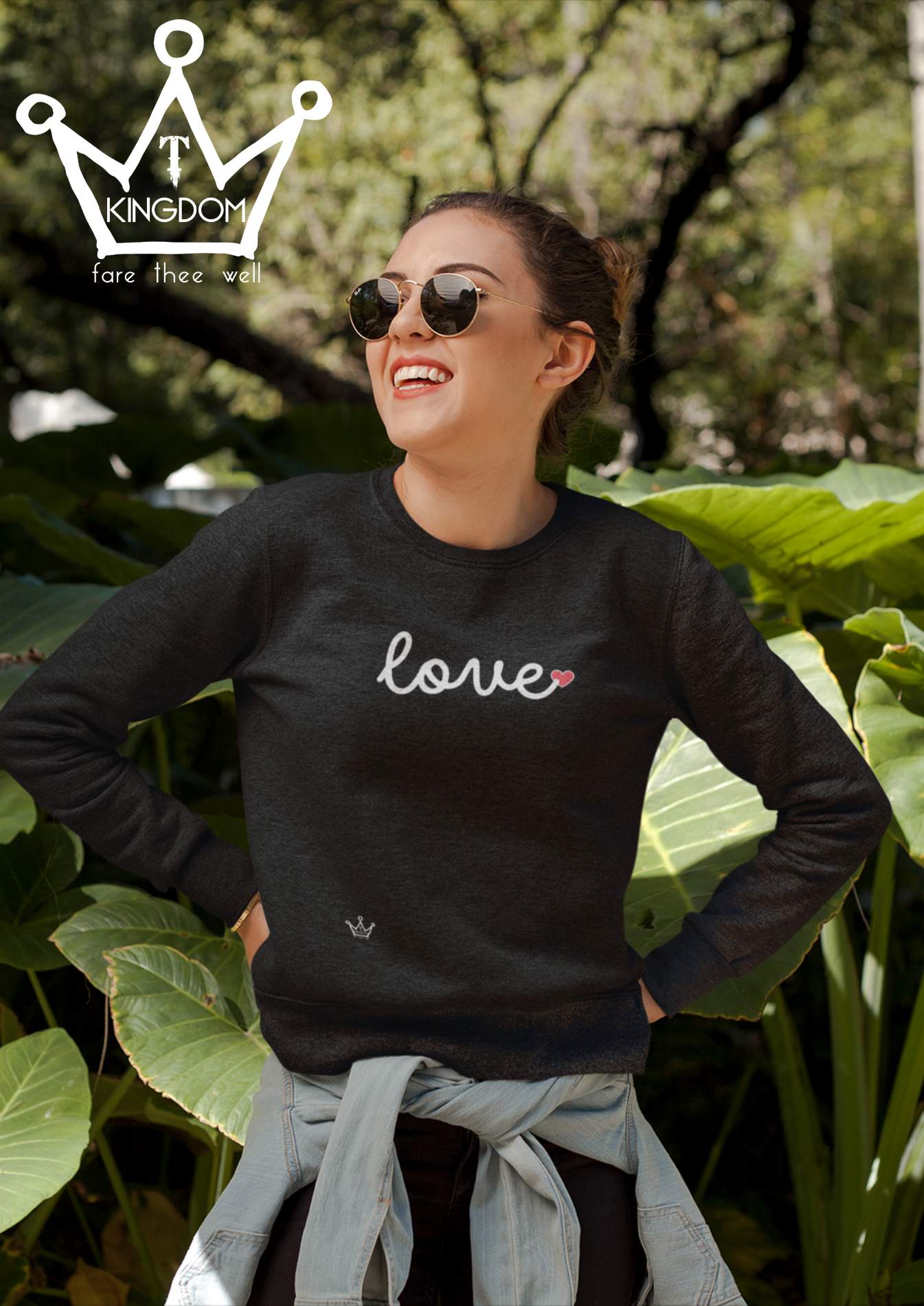 Love Little Heart - Adult Sweatshirt Unisex Heavy Blend™ Crewneck