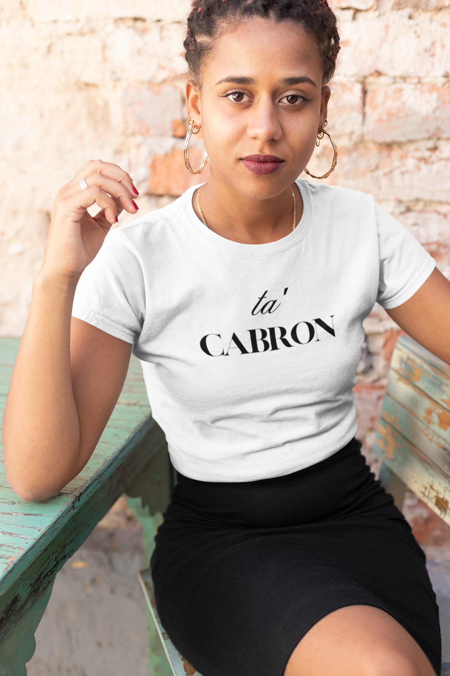 Ta Cabron Adult T-Shirt Unisex Jersey Short Sleeve Tee