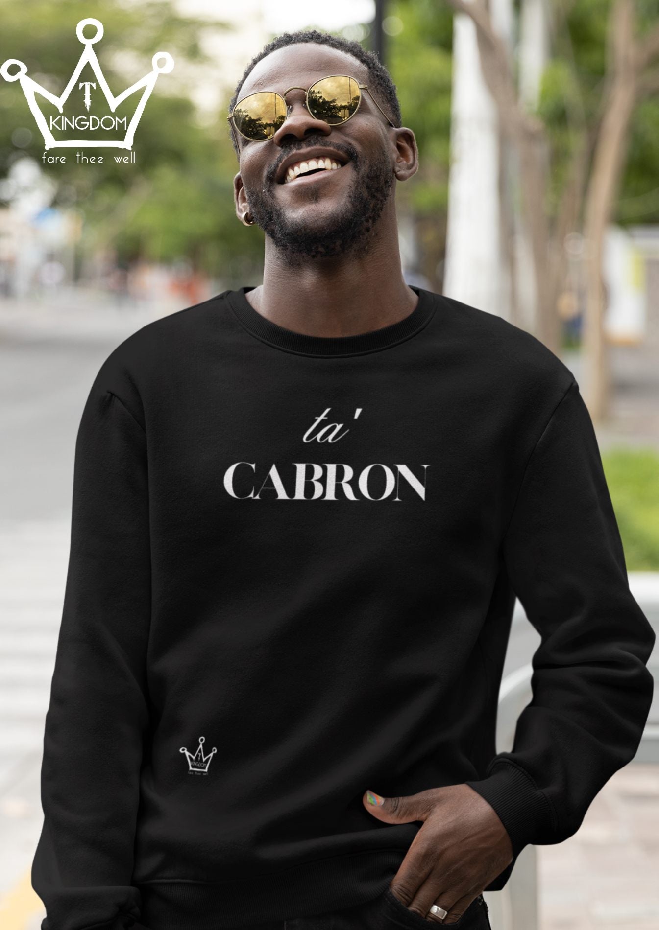 Ta Cabron Adult Sweatshirt Unisex Heavy Blend™ Crewneck Sweatshirt