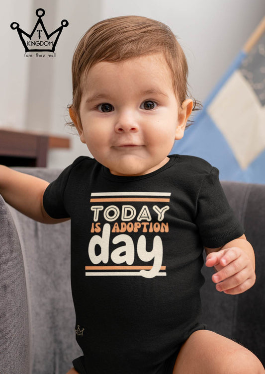 Today is Adoption Day Toddler/Infant Bodysuit Fine Jersey