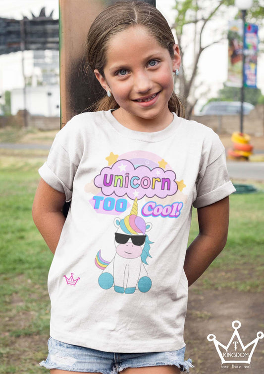 Unicorn Cool Kids T-Shirt Heavy Cotton™ Tee